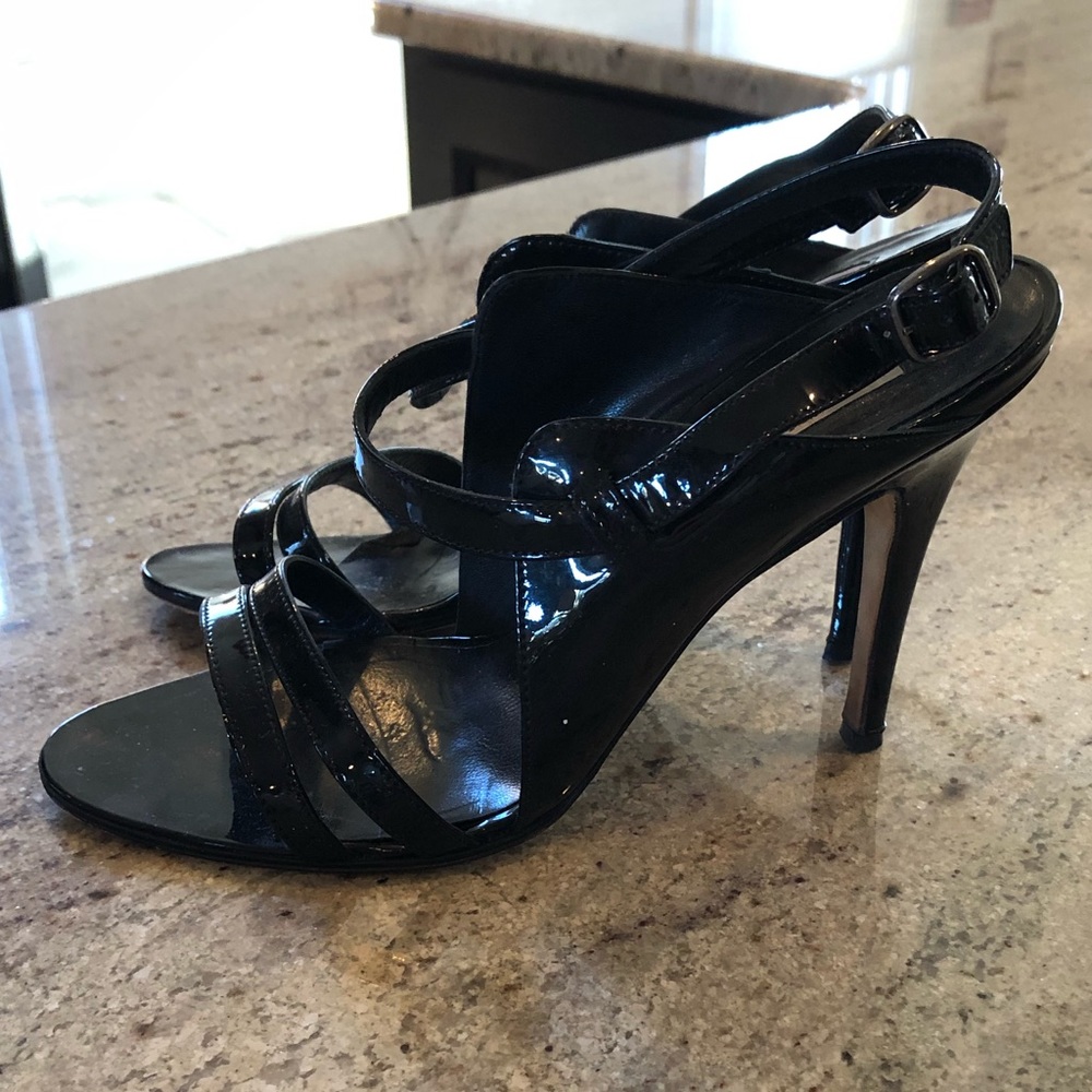 Manolo Blahnik patent leather pumps